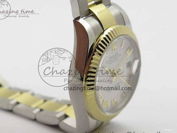 YG SS Best Dial White Oyster SS 278273 Bracelet Maker Datejust BP Edition 31mm YG on Roman 0113